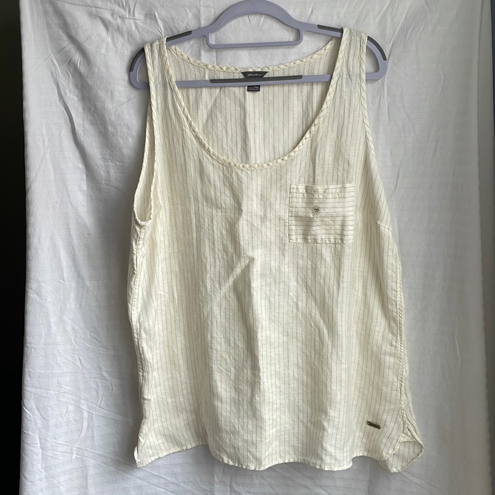 Eddie Bauer Sleeveless Top Size XL Tall NWOT
